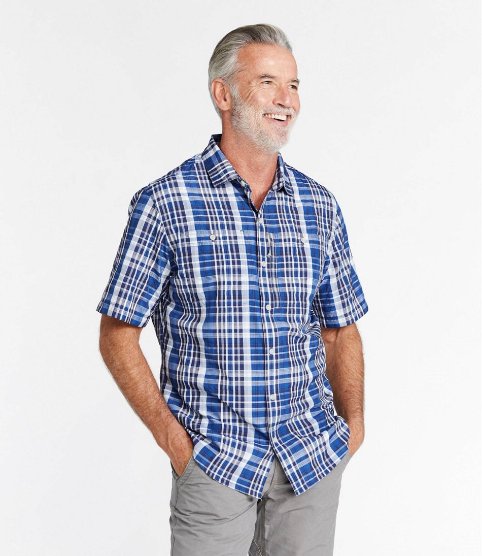 Men's Cool Weave Short-Sleeve Shirt | Shirts at L.L.Bean