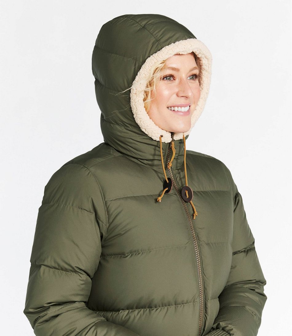 Women's Mountain Classic Down Coat, Sherpa-Lined | Insulated Jackets at ...
