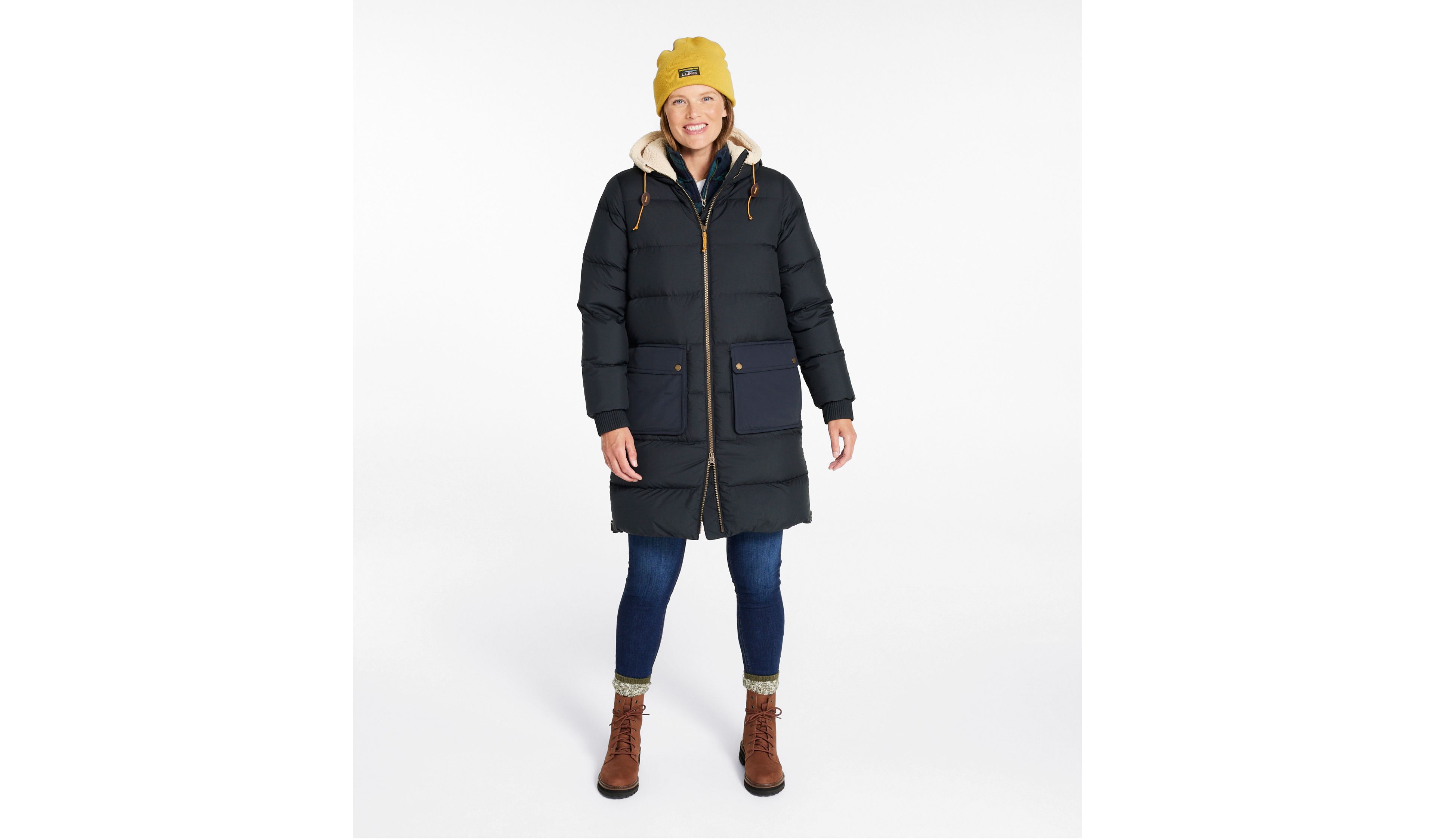 Women's Mountain Classic Down Coat, Sherpa-Lined
