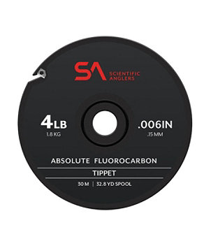 Scientific Anglers Absolute Fluorocarbon Tippet, 30 Meters