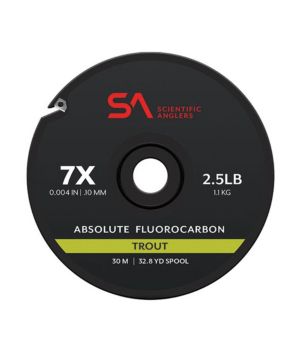 Scientific Anglers Absolute Trout Fluorocarbon Tippet, 30 Meters