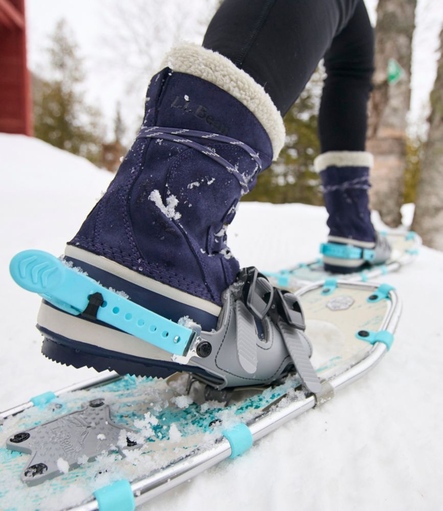 Women's Winter Walker Snowshoe Package, Teal Blue Fracture, small image number 5