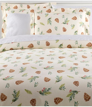 Evergreen Flannel Comforter Cover Collection