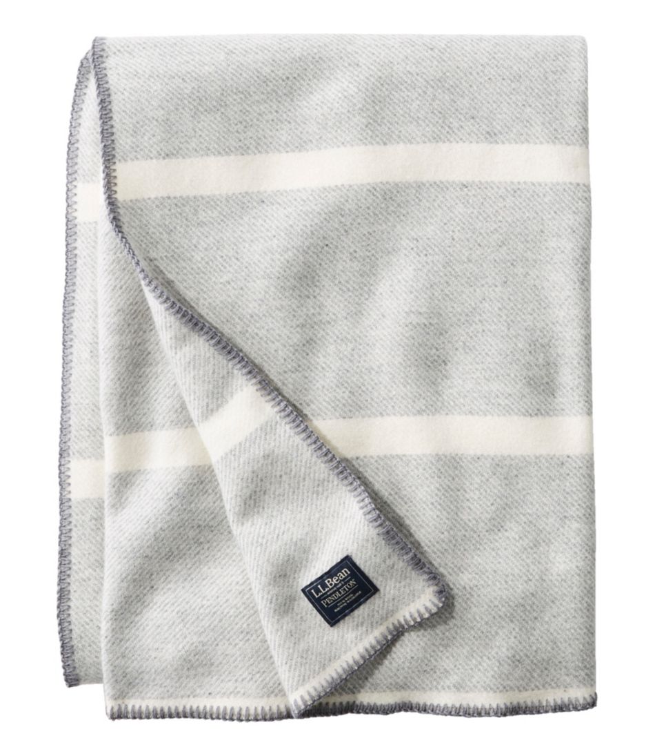 Washable Wool Blanket, Stripe