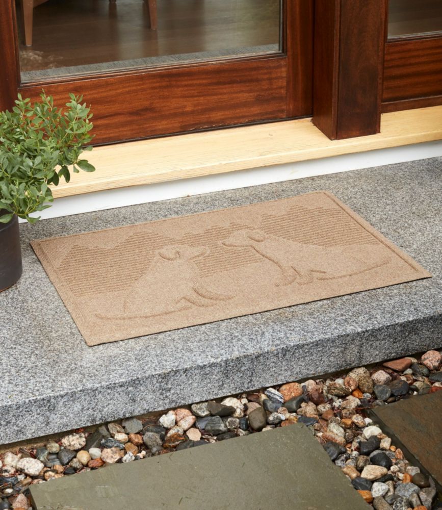 Everyspace Recycled Waterhog Doormat, Dog Friends Waterhog Mats at L