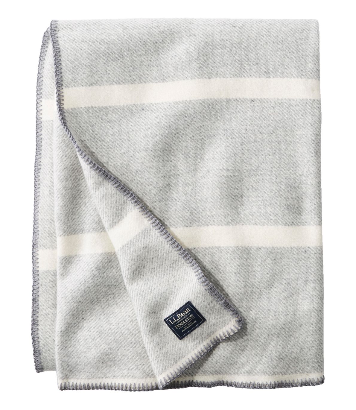 Washable Wool Blanket, Stripe at L.L. Bean