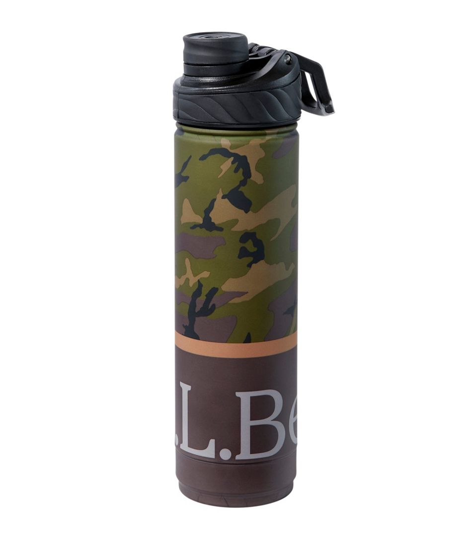 L.L.Bean Canteen Insulated Water Bottle, Print 26 oz. | Water Bottles ...