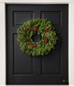 Woodland Berry Wreath, 20" Delay Ship Week of 11/28, One Color, small image number 0