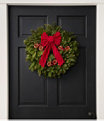Traditional Balsam Wreath, 20", One Color, small image number 0