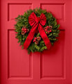 Traditional Balsam Wreath, 20", , small image number 1