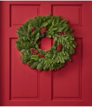 Woodland Berry Wreath, 20"