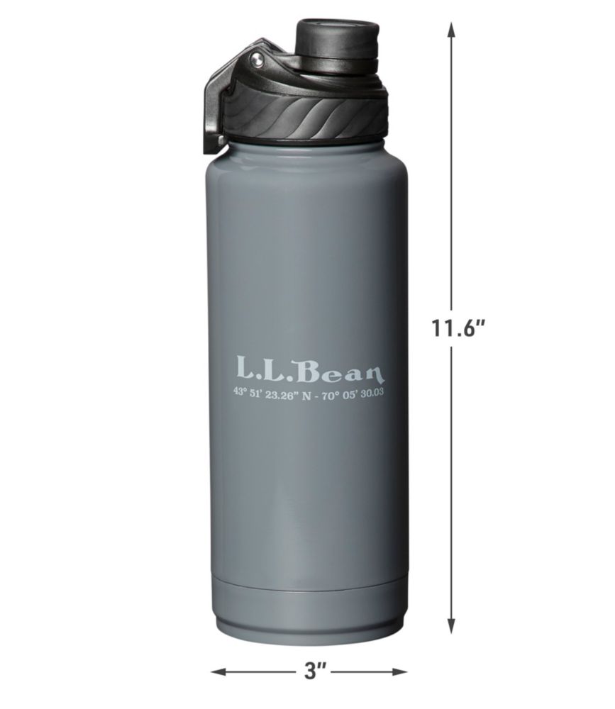 L.L.Bean Canteen Insulated Print Water Bottle, 40 oz. Water Bottles