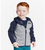 Infants' and Toddlers' L.L.Bean Sweater Fleece, Hooded, Colorblock