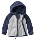 Infants' and Toddlers' L.L.Bean Sweater Fleece, Hooded, Colorblock