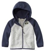 Infants' and Toddlers' L.L.Bean Sweater Fleece, Hooded Colorblock