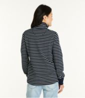 Women's Ultrasoft Sweats, Quarter-Zip Pullover Stripe