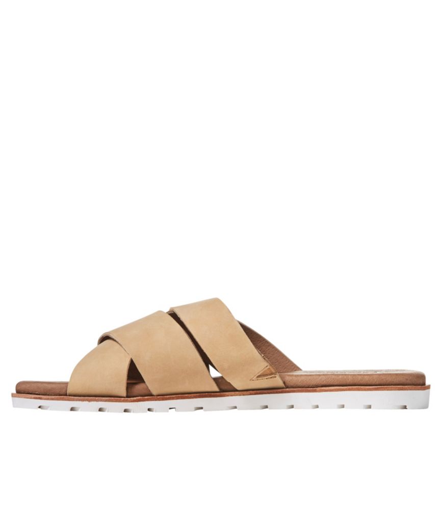 Women's Lakewashed Slides, Tan, small image number 2