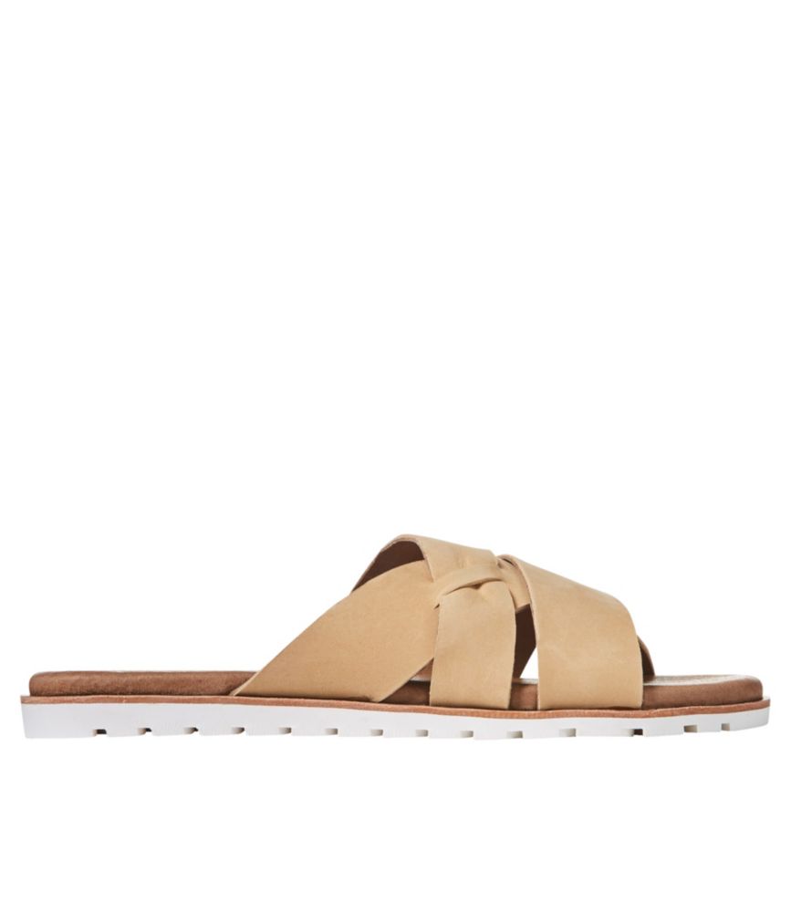 Women's Lakewashed Slides, Tan, small image number 1