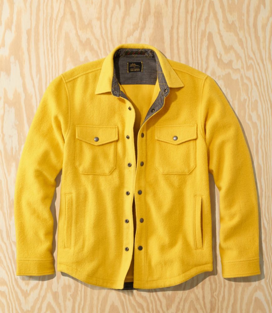 Men's L.L.Bean x Todd Snyder Wool Shirt Jacket | Shirts at L.L.Bean
