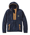 L.L.Bean Hi-Pile Fleece Hooded Pullover, , small image number 0