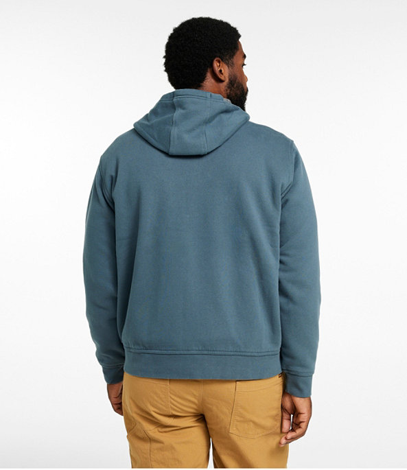 Katahdin Ironworks Sweatshirt, Fleece-Lined Hoodie, Dark Bronze, large image number 4