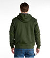 Katahdin Ironworks Sweatshirt, Fleece-Lined Hoodie, Forest Shade, small image number 2