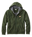 Katahdin Ironworks Sweatshirt, Fleece-Lined Hoodie, Forest Shade, small image number 0