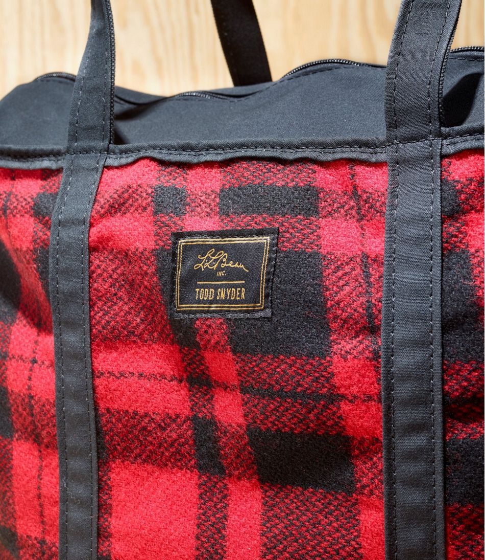 L.L.Bean x Todd Snyder Heritage Wool Plaid Tote