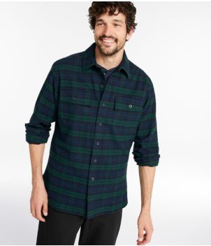 Men's Chamois Shirt, Slightly Fitted, Plaid