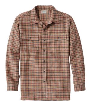 Men's Chamois Shirt, Slightly Fitted, Plaid