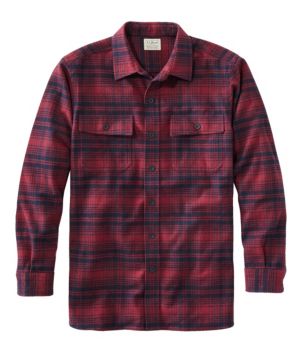 Men's Chamois Shirt, Slightly Fitted, Plaid