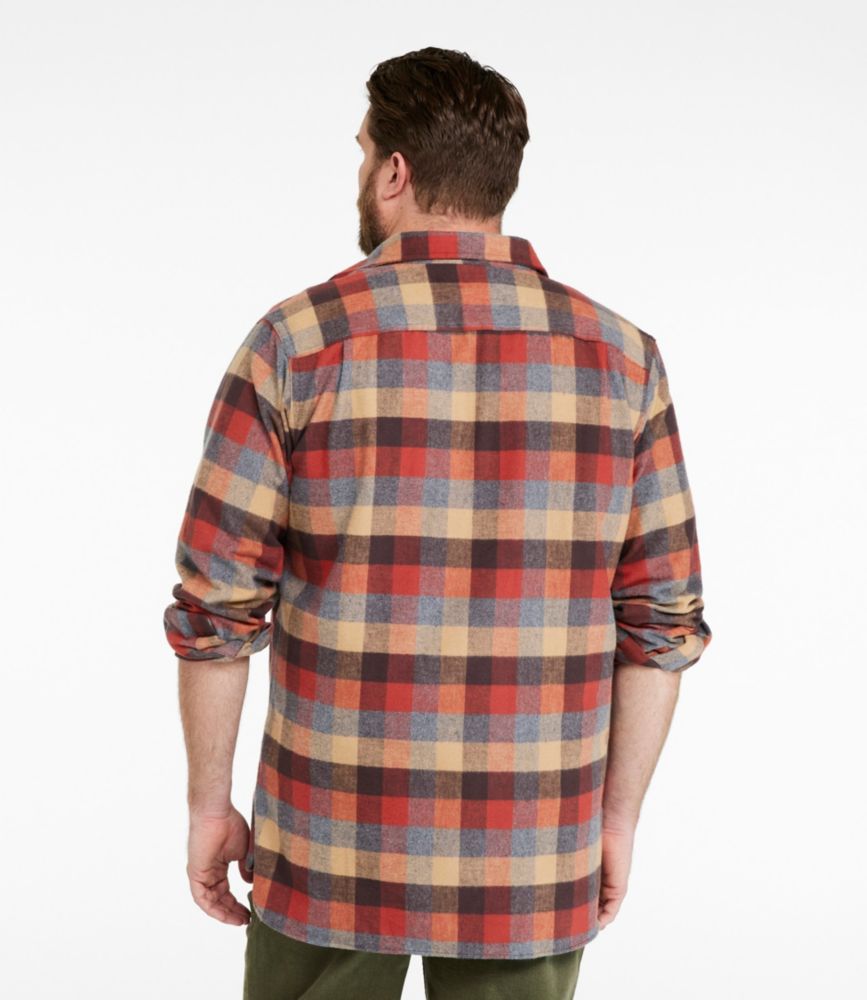 Men's Chamois Shirt, Slightly Fitted, Plaid