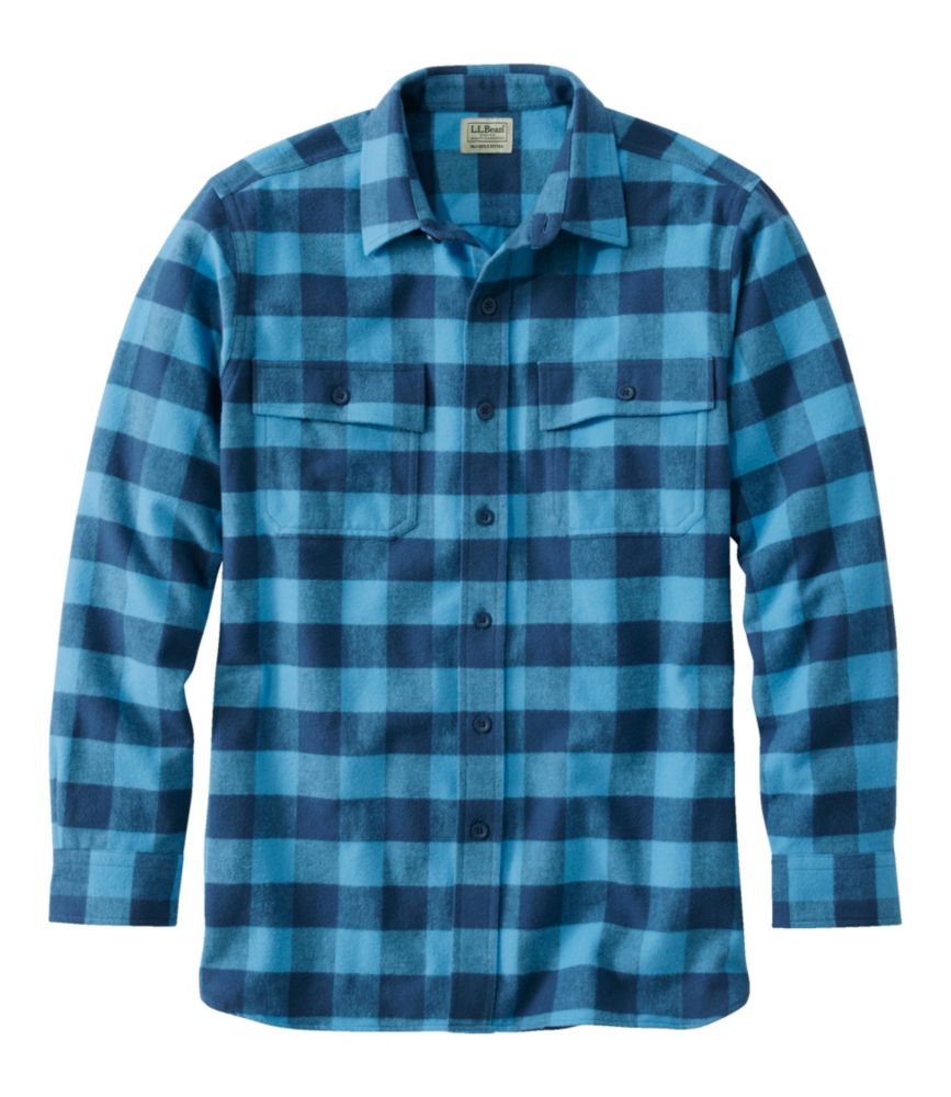 Men's Chamois Shirt, Slightly Fitted, Plaid Best shirt I’ve ever bought