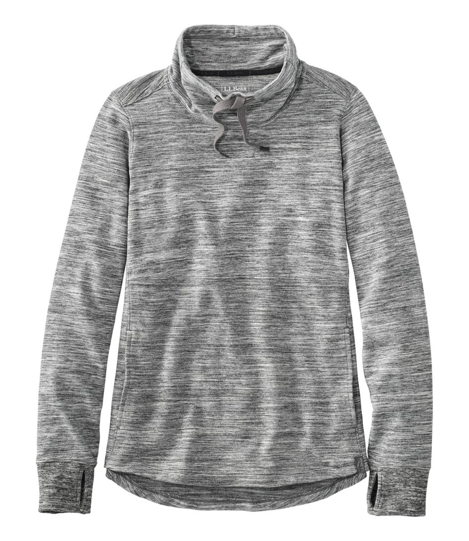 Women's L.L.Bean Cozy Mixed-Knit Pullover, Marled Women's L.L.Bean Cozy Mixed-Knit Pullover, Marled