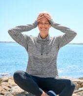 Women's L.L.Bean Cozy Mixed-Knit Pullover, Marled Women's L.L.Bean Cozy Mixed-Knit Pullover, Marled