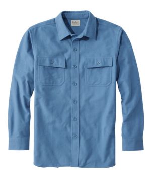 Men's Chamois Shirt, Slightly Fitted