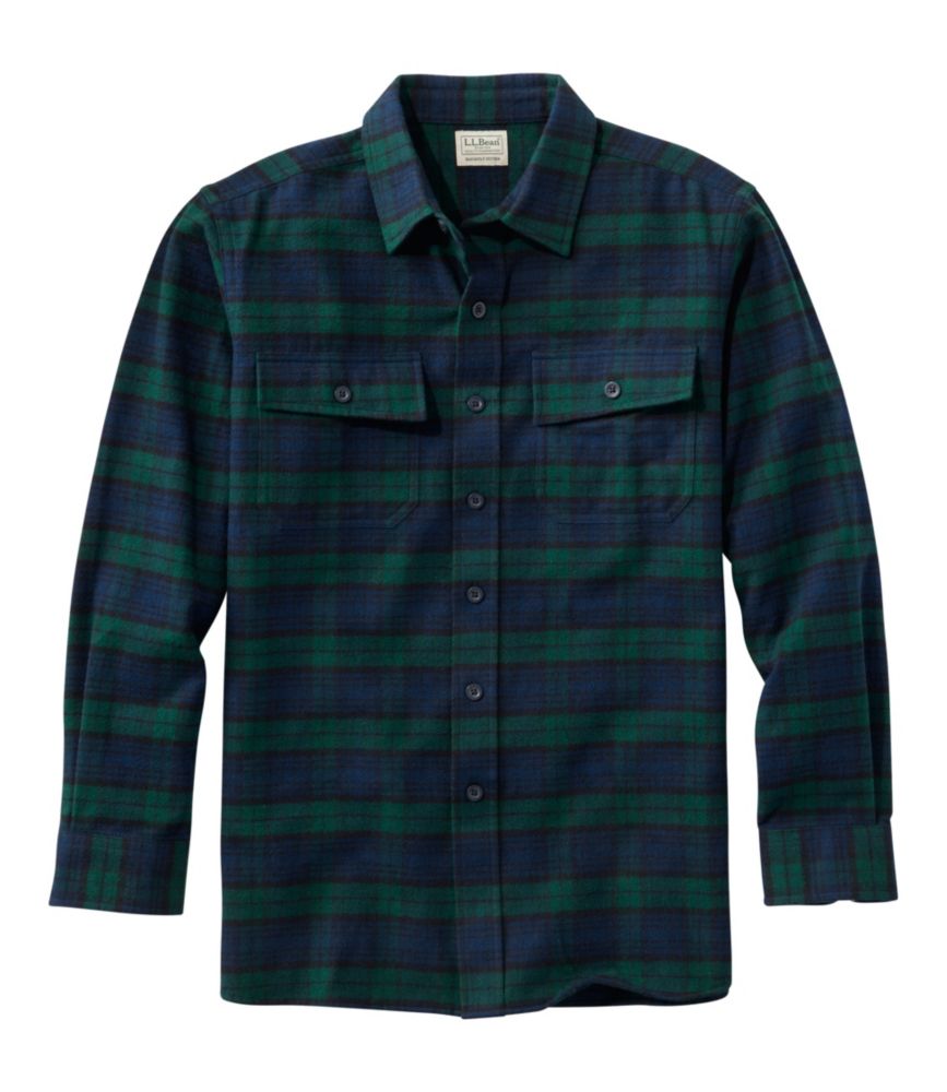Men's Chamois Shirt, Slightly Fitted, Plaid