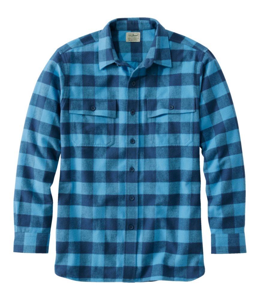 Men's Chamois Shirt, Slightly Fitted, Plaid