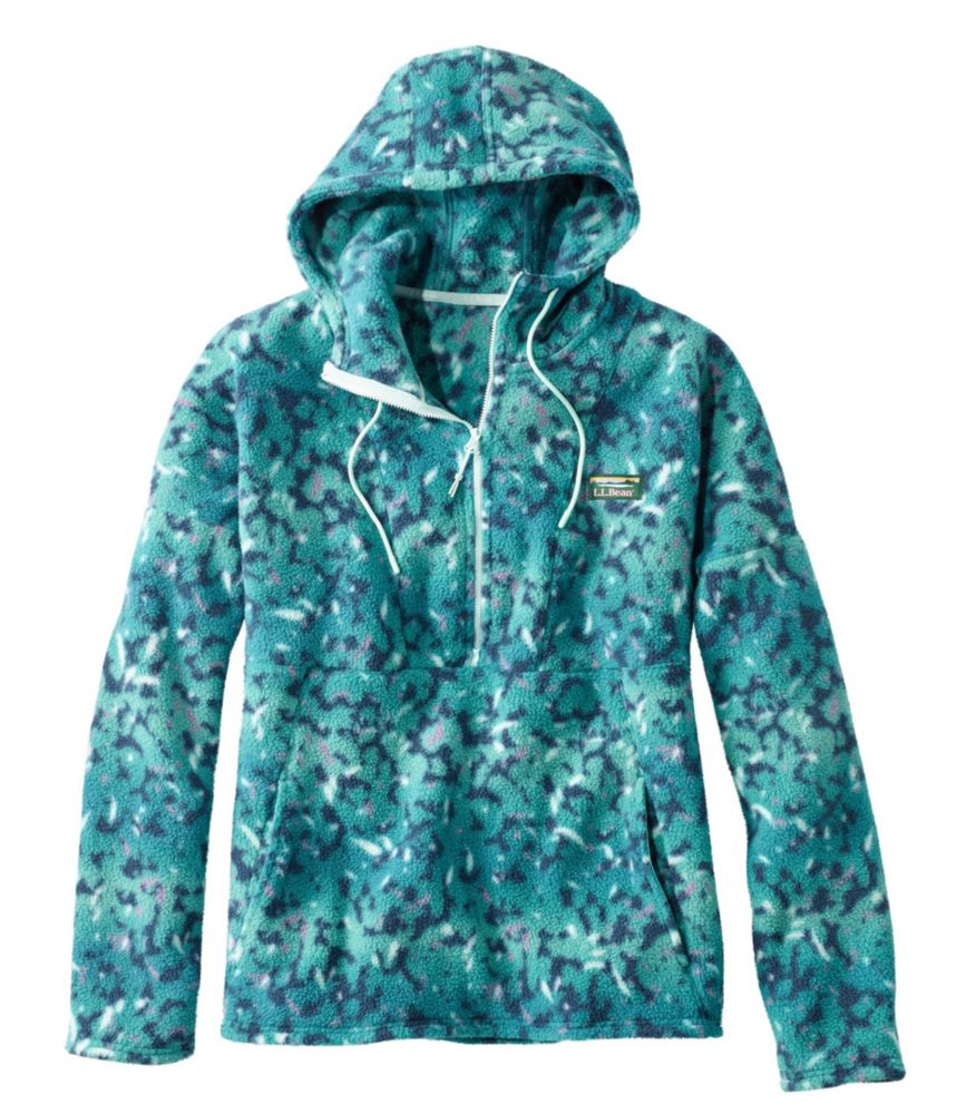 Women's Katahdin Fleece Half-Zip Hoodie, Print