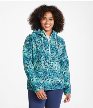 Women's Katahdin Fleece Half-Zip Hoodie, Print