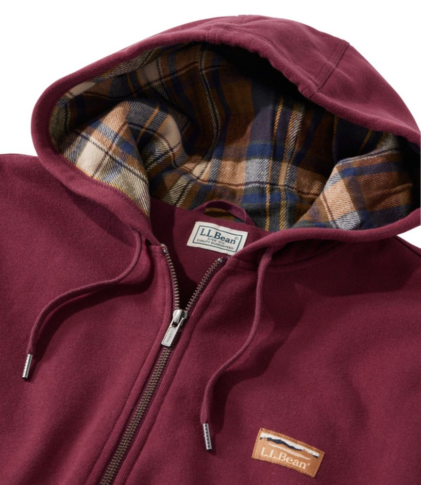 Men's Katahdin Iron Works® Hooded Sweatshirt, Flannel-Lined