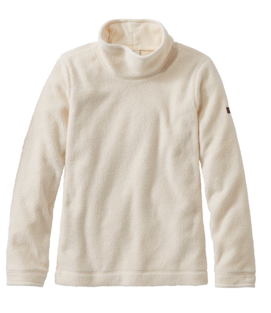 Women's Cozy Cottage Fleece, Funnelneck Pullover Sweatshirts at L.L.Bean