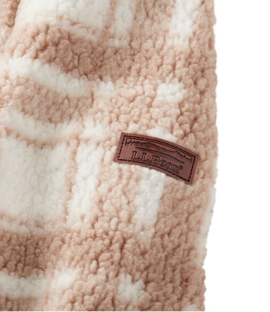 Women's Cozy Cottage Fleece, Funnelneck Pullover Print