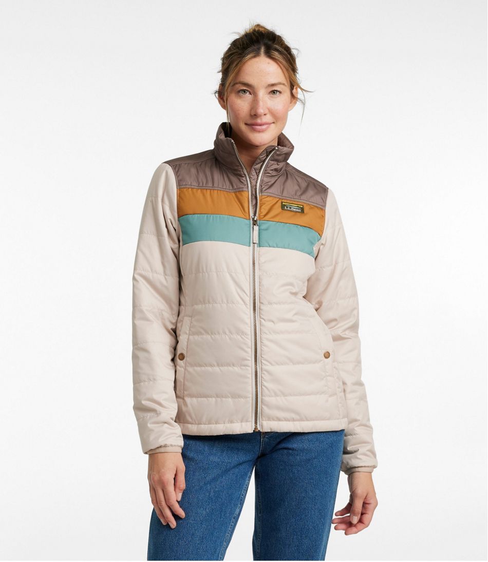 Women's Mountain Classic Puffer Jacket, Colorblock
