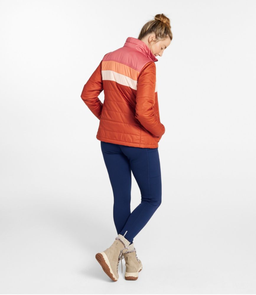 Women's Mountain Classic Puffer Jacket, Colorblock, Shore/Paperwhite, small image number 5