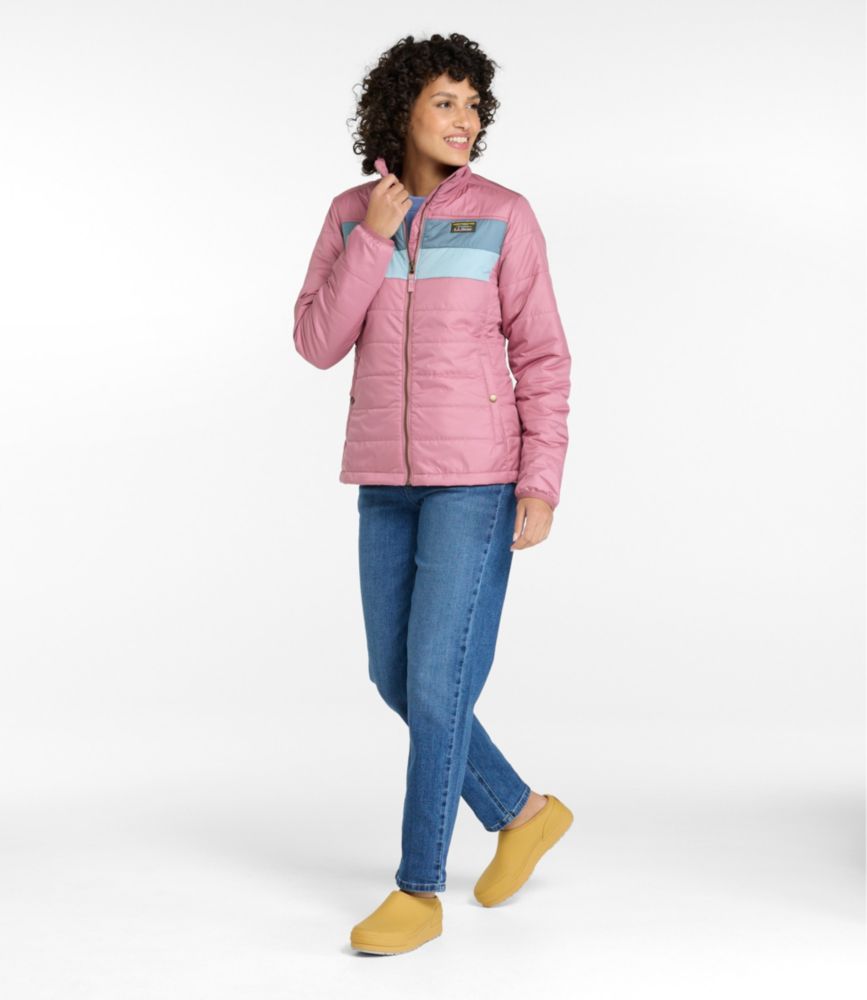 Women's Mountain Classic Puffer Jacket, Colorblock