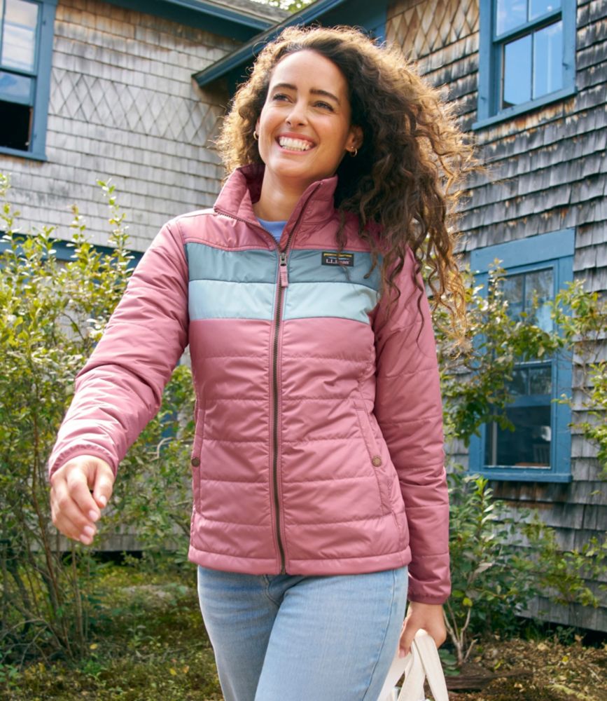 Women's Mountain Classic Puffer Jacket, Colorblock