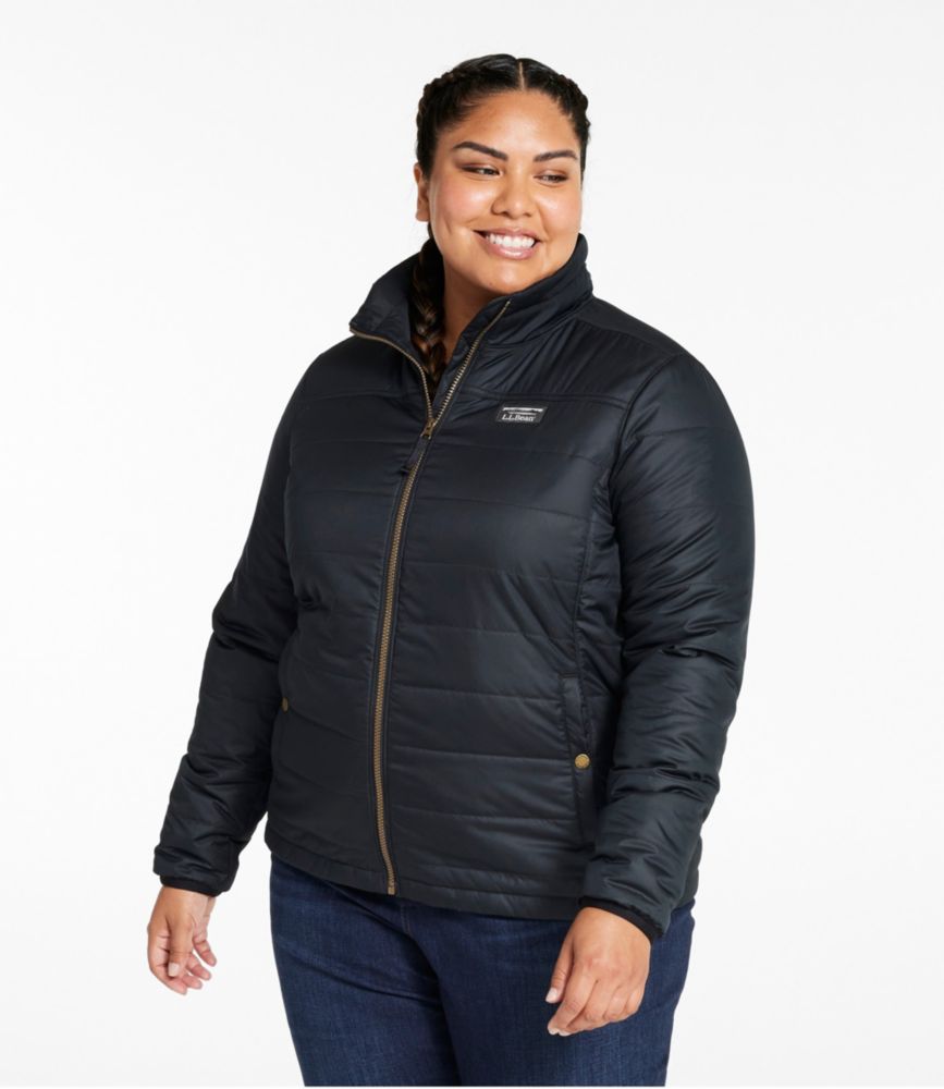 Women's Mountain Classic Puffer Jacket, Gunmetal Gray, small image number 2