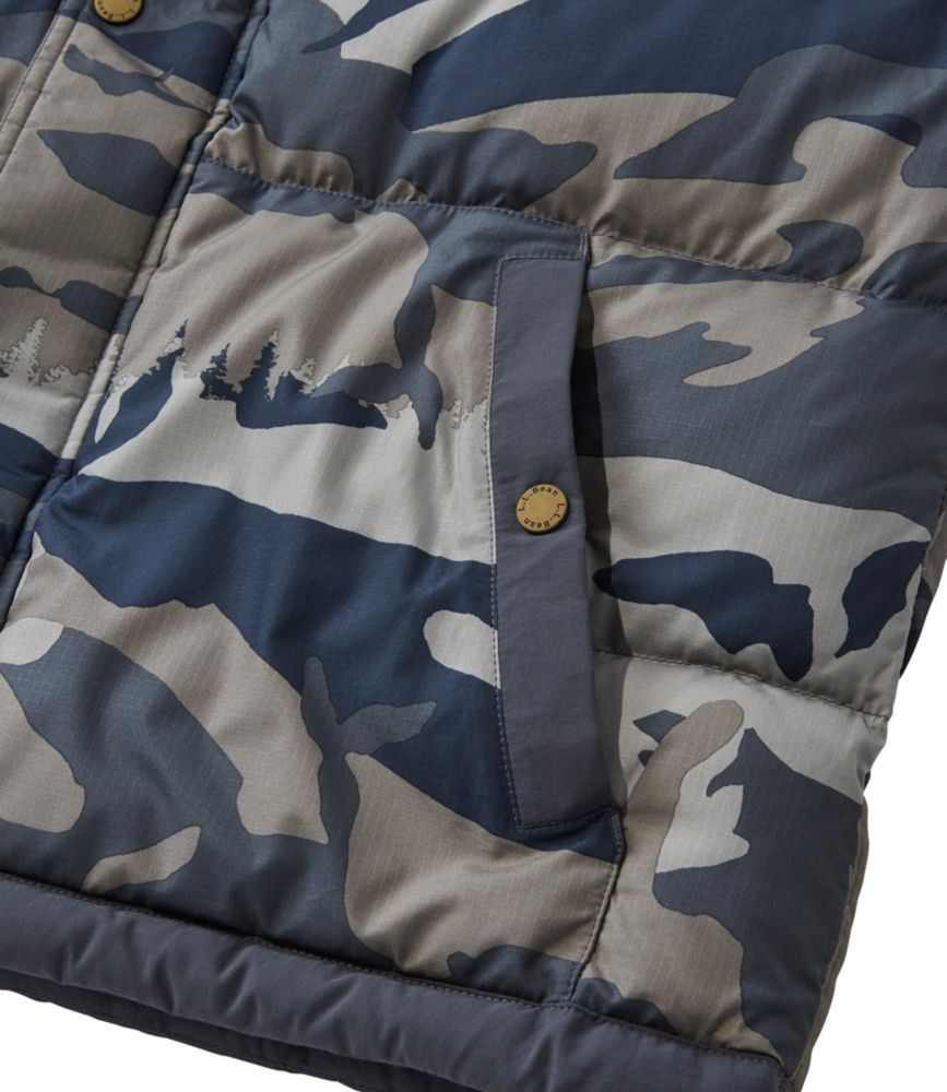 Men's Mountain Classic Down Vest, Print Men's at L.L.Bean