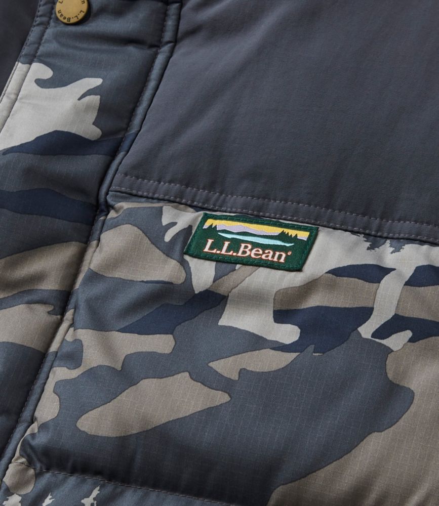Men's Mountain Classic Down Vest, Print Men's at L.L.Bean